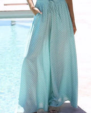 Remy Wide Leg Pants - Blue / S