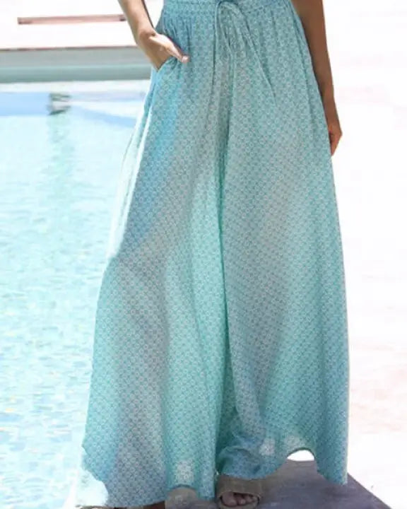 Remy Wide Leg Pants - Blue / S