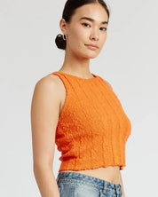 RIB CROPPED TANK TOP