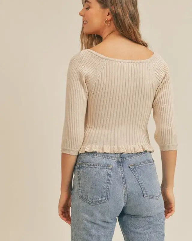 Rib Knit Top