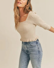 Rib Knit Top