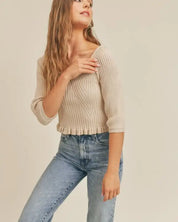 Rib Knit Top