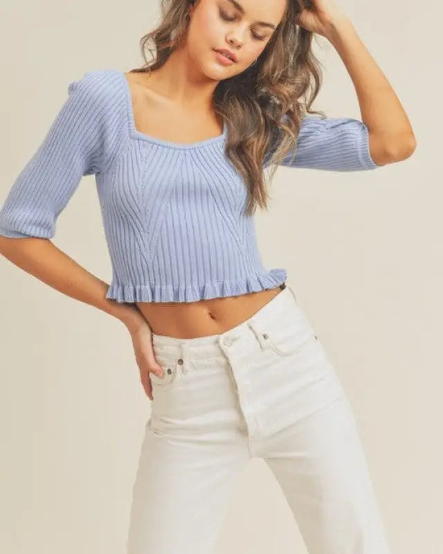 Rib Knit Top