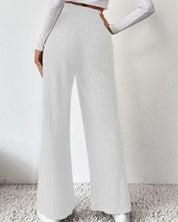 Ribbed High Waist Pants