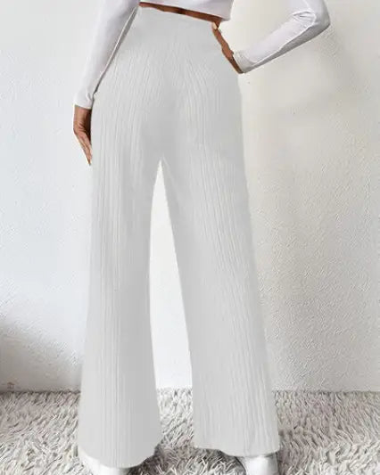 Ribbed High Waist Pants