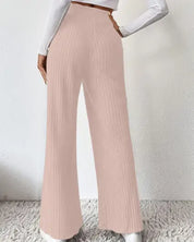 Ribbed High Waist Pants