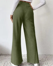 Ribbed High Waist Pants