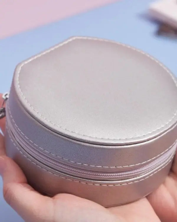 Round Jewelry Case