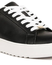 Rouxy Faux Leather Sneakers