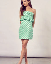 Ruffle Polka Dot Dress