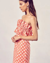 Ruffle Polka Dot Dress