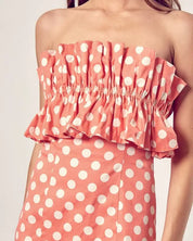 Ruffle Polka Dot Dress