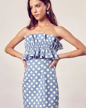 Ruffle Polka Dot Dress