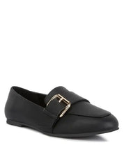 Saskia Pin Buckle Loafers