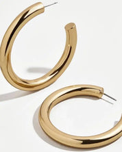 Scarlett Hoop Earrings - Gold / OS