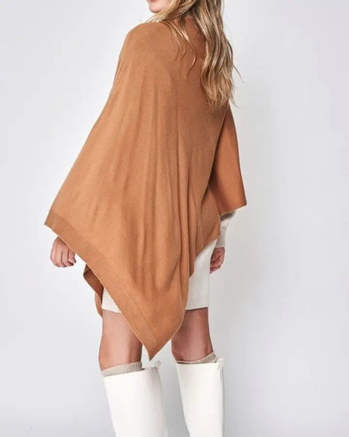 Selina Come With Me Poncho Sweater