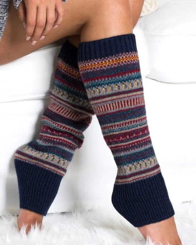 Short Fairisle Legwarmer