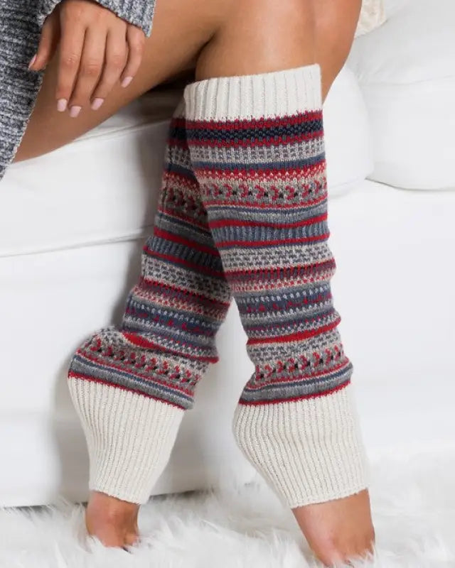 Short Fairisle Legwarmer