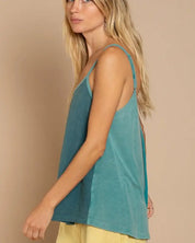 Sleeveless Top - TEAL / S