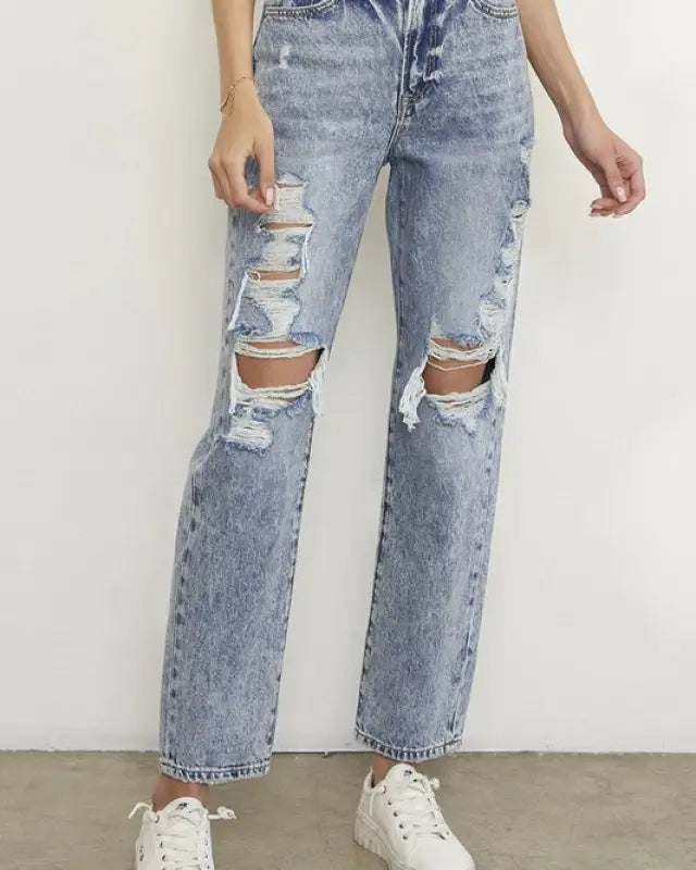 SLIM BOYFRIEND JEANS