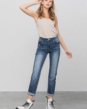 SLIM BOYFRIEND JEANS