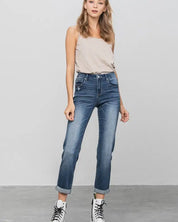 SLIM BOYFRIEND JEANS