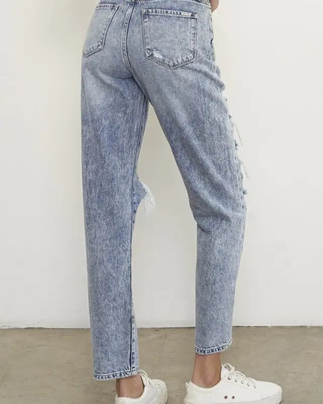 SLIM BOYFRIEND JEANS