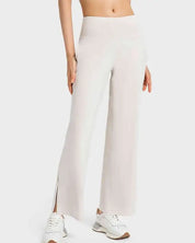 Slit Sport Pants - White / 4