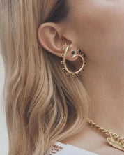 Snail Earrings - Gold / Os - Rings