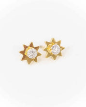 Spark Stud Earrings - Gold / OS