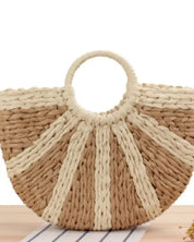 Spring Sunset Beach Bag - Camel / OS