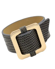 Square Lock Bracelet - Gray / OS