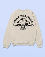 STAY POSITIVE MUSHROOM SWEATSHIRT PLUS SIZE