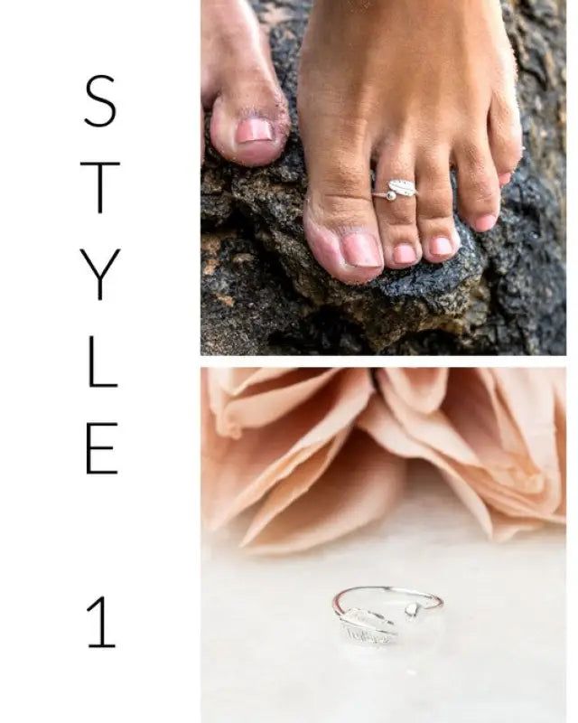 Sterling Silver Toe Rings