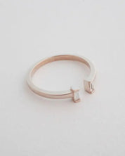 Stevie Adjustable Baguette Ring