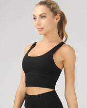 Strappy Back Active Crop Top