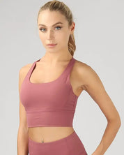 Strappy Back Active Crop Top