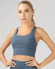 Strappy Back Active Crop Top