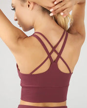 Strappy Back Active Crop Top