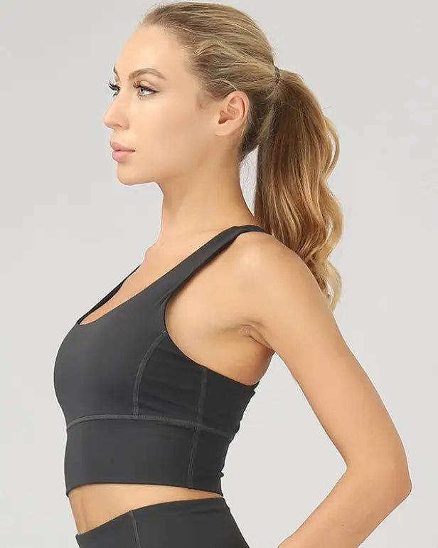 Strappy Back Active Crop Top