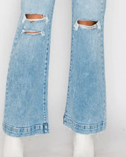 Stretch Wide Leg Jeans