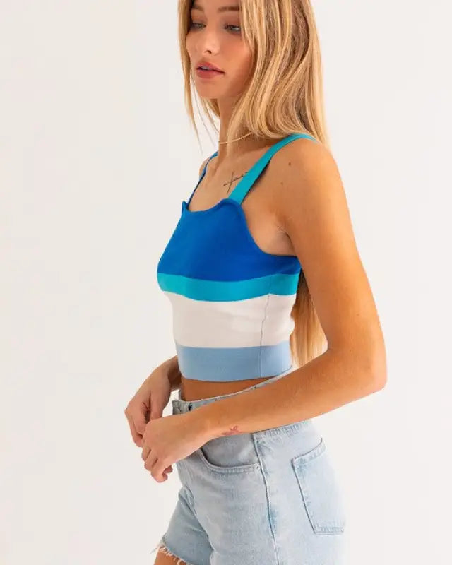 Stripe Knit Tank