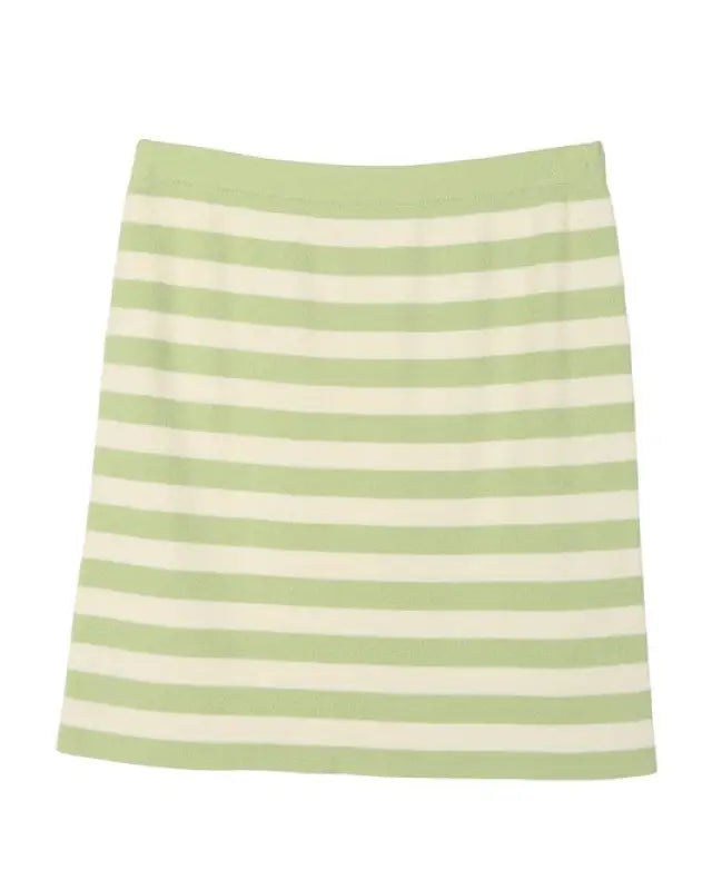 Stripe Rib Skirt