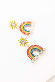 Sunshine and Rainbows Earrings - Multi / Os - Rings