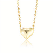 Sweet Heart Necklace - Gold / OS