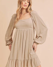 Taya Dress - ECRU / S