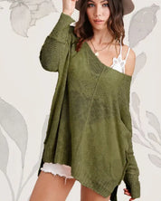 Taylor Sweater - Olive / S/M