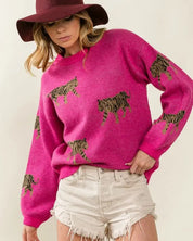 Tiger Pattern Sweater