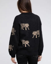 Tiger Pattern Sweater