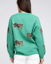 Tiger Pattern Sweater